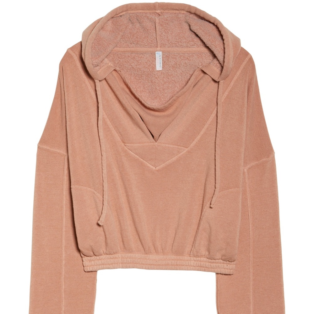 Free People Ojai Crop Hoodie